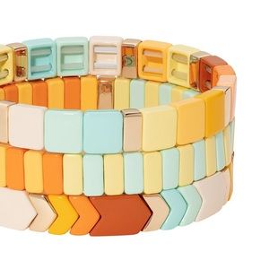 NWOT Roxanne Assoulin Sun Sand Sea Bracelet